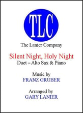 Silent Night (Alto Sax with Piano) P.O.D. cover